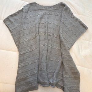 Old Navy XL-XXL Gray Poncho